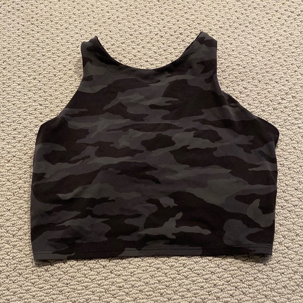 Athelta Cropped Work Out Tank Top